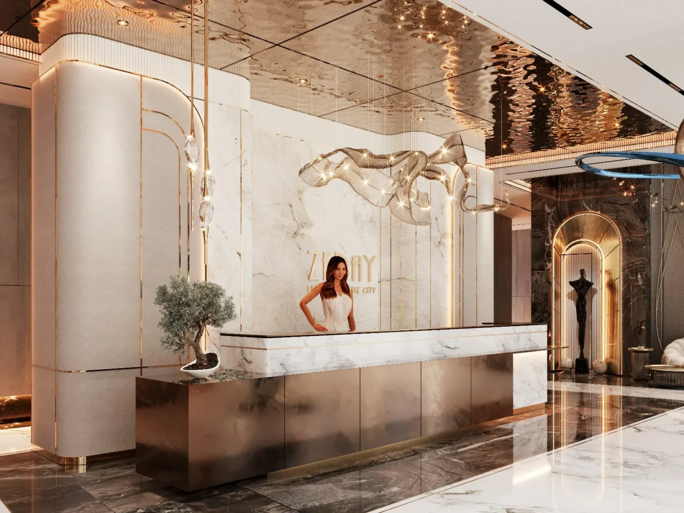 Future Deluxe City Lobi Tasarımı