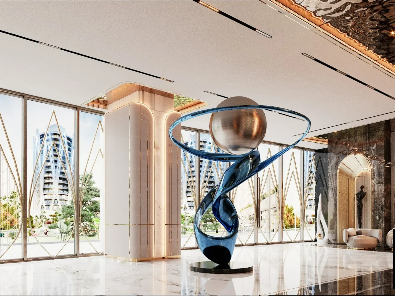 Future Deluxe City Lobi Tasarımı