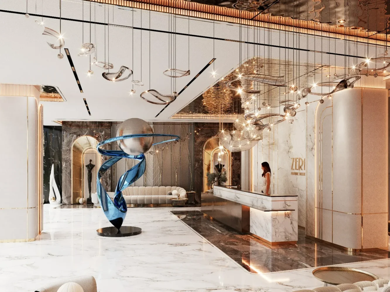 Future Deluxe City Lobi Tasarımı