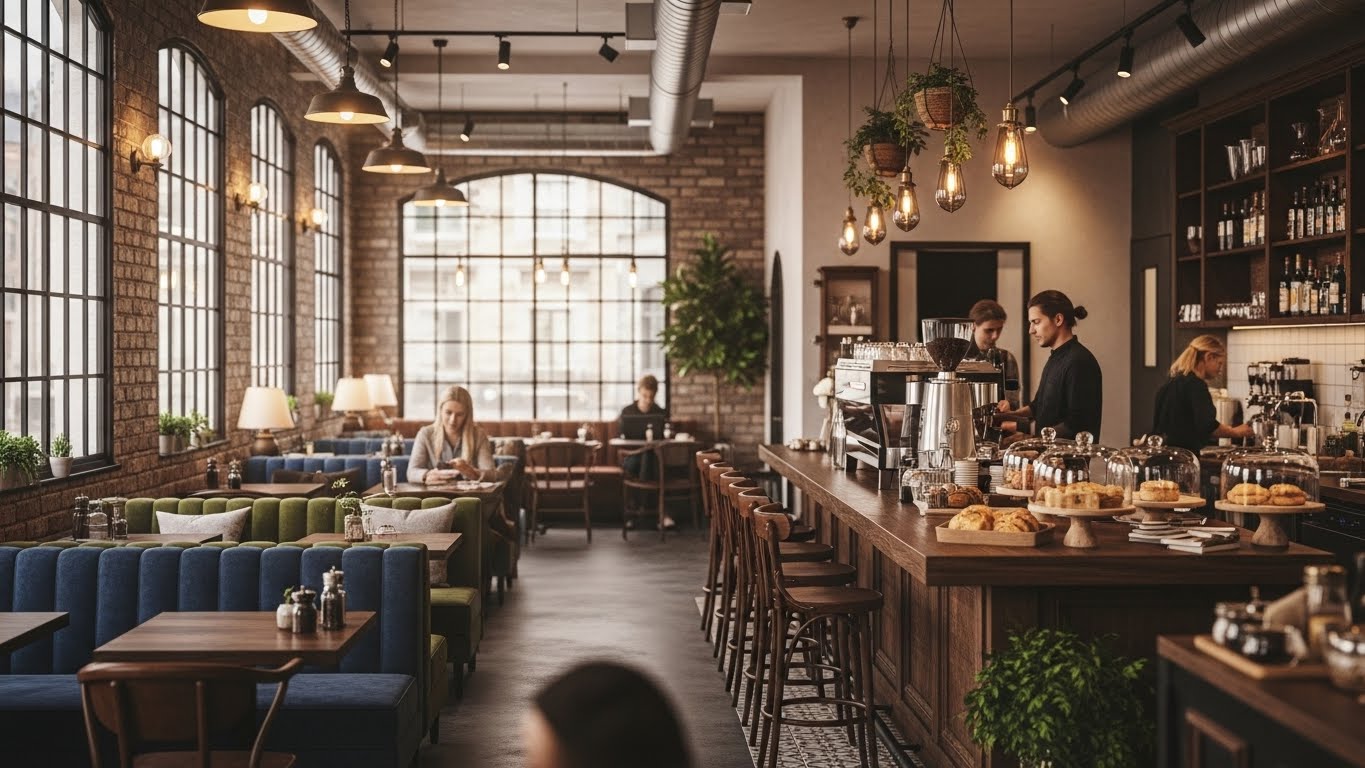 Cafe İç Tasarımı | Murat Çaylar Mimarlık: Deneyimi Sanata Dönüştüren Mekanlar